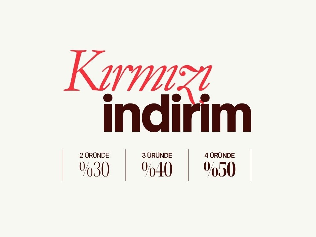 Kırmızı indirim